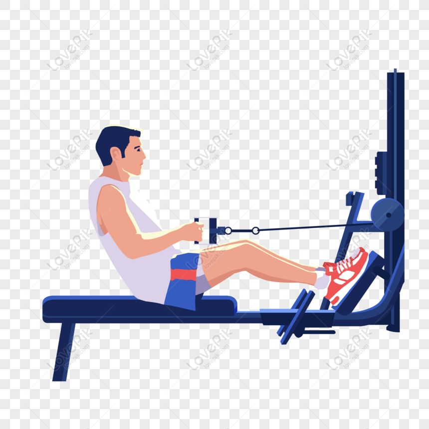 Fitness Gym Clipart Transparent PNG Hd, Motion Fitness Equipment