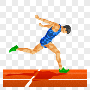 Asian Games characters - cross the finish line for commercial us, Asian Games, running, sprint png free download
