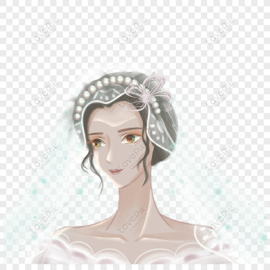 Free Bride Romantic Wedding Girl Character Illustration PNG Transparent  Image PNG & PSD image download - Lovepik