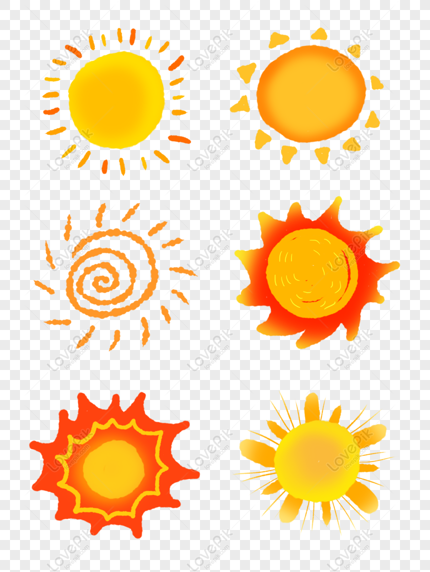 Hình ảnh Mặt Trời Mặt Trăng Và Ngôi Sao Ban đầu Vẽ Tay Dễ Thương ...