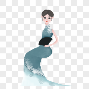 Wearing Blue Dress PNG Images With Transparent Background | Free ...