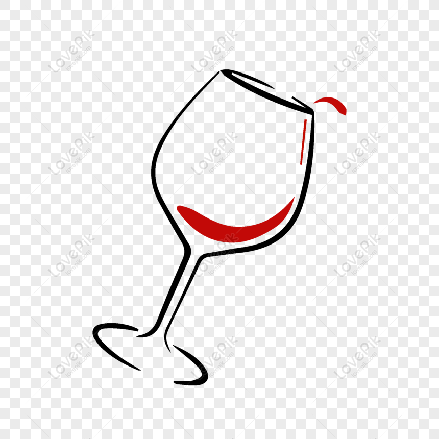 Free Cartoon Red Wine Glass Vector PNG Transparent Image PNG & AI image  download - Lovepik