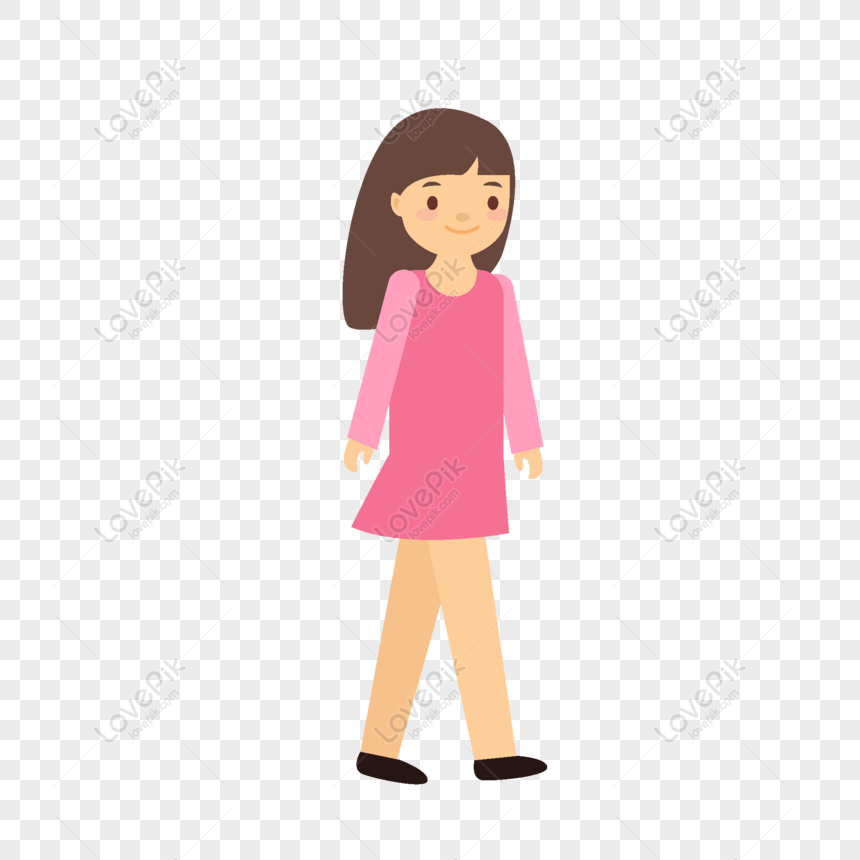 Cartoon Walking PNG Images With Transparent Background