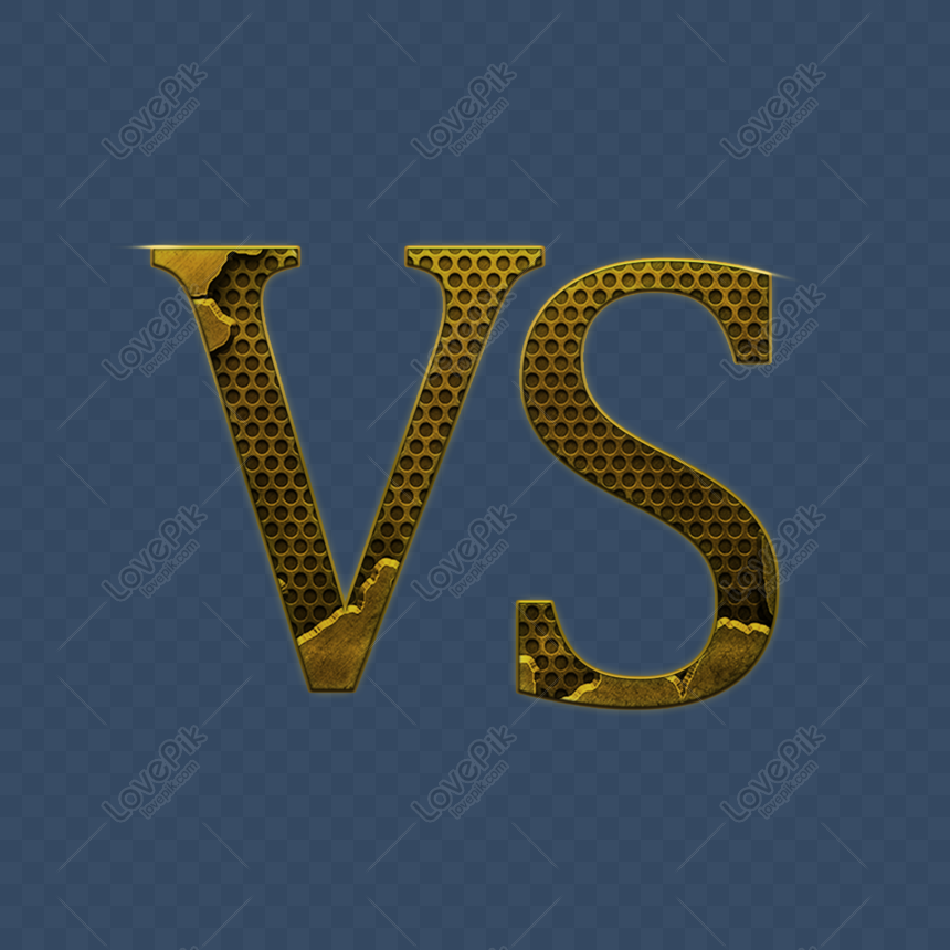 white versus vs 3d letters 24045068 PNG