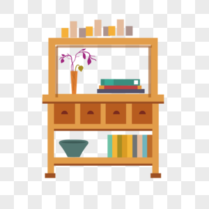 Bookcase Cartoon PNG Images With Transparent Background | Free Download ...