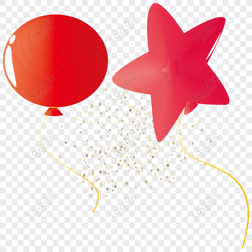 Balloons Strings Clipart Vector, National Day Festive Hand Painted Cartoon  Red Balloon String Material, National Day, Hand Drawn Balloons, Cartoon  Balloon PNG Image For Free Download