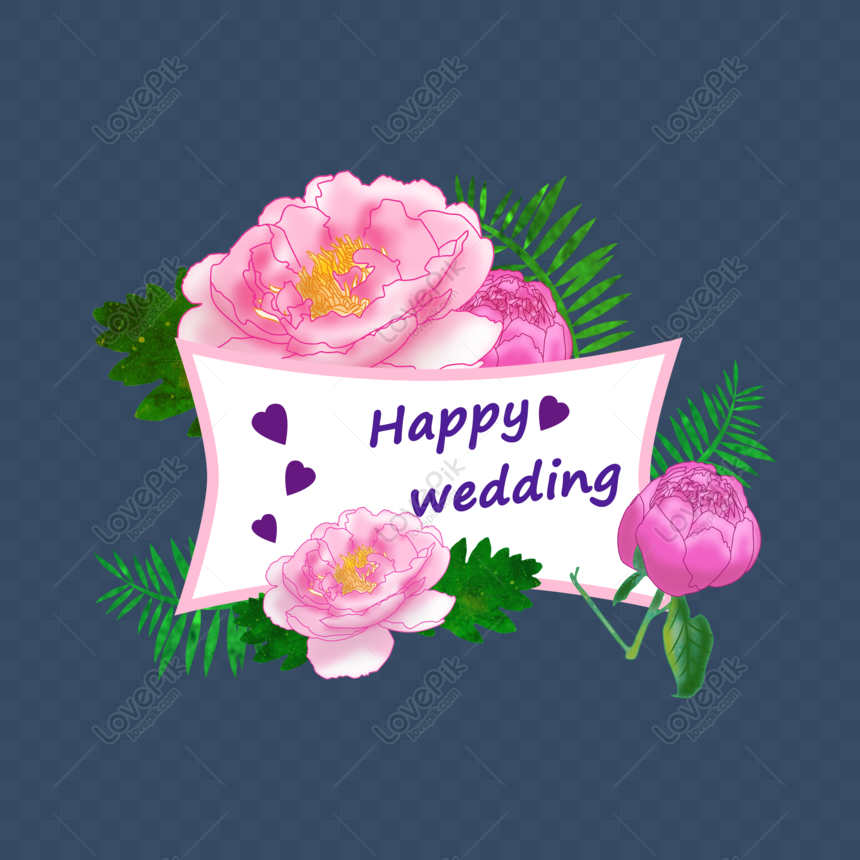 Free Original Peony Flower Hand Drawn Flowers Wedding Greeting Card S PNG  Image Free Download PNG & PSD image download - Lovepik