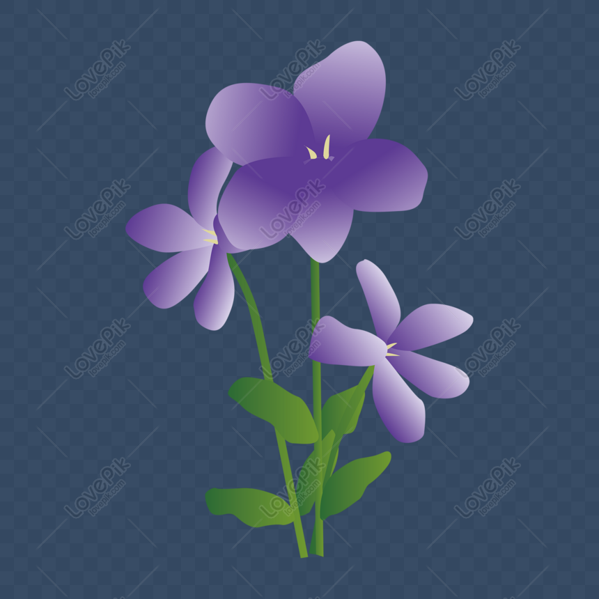 Gratis Elemento Ramo De Flores Violeta PNG & AI descarga de imagen _ talla  2000 × 2000px, ID 832344403 - Lovepik