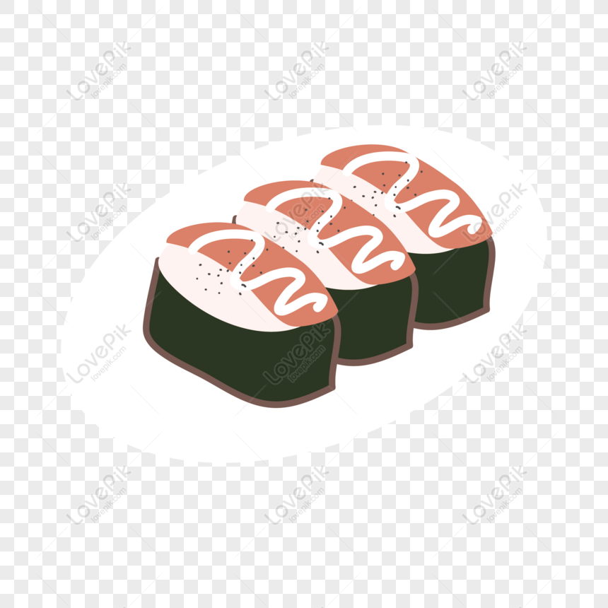 Grátis Imagens De Comida De Sushi Dos Desenhos Animados PNG & AI de imagem  baixar _ tamanho 2000 × 2000px, ID 832345878 - Lovepik