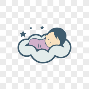 Baby sleeping vector, Character, baby, sleeping png hd transparent image