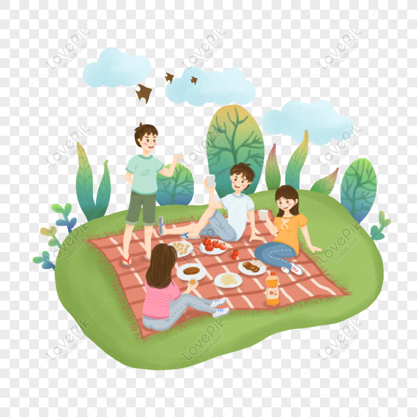 Free Wild Donkey Scene Character Picnic Element Hand Drawn Cartoon Ch PNG  Transparent Background PNG & PSD image download - Lovepik