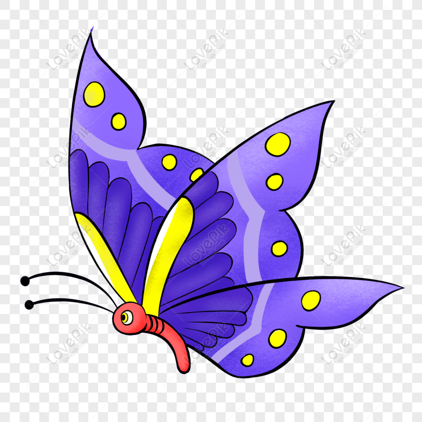 Gratis Mariposa Púrpura De Dibujos Animados Elemento De Diseño PNG & PSD  descarga de imagen _ talla 2000 × 2000px, ID 832352169 - Lovepik
