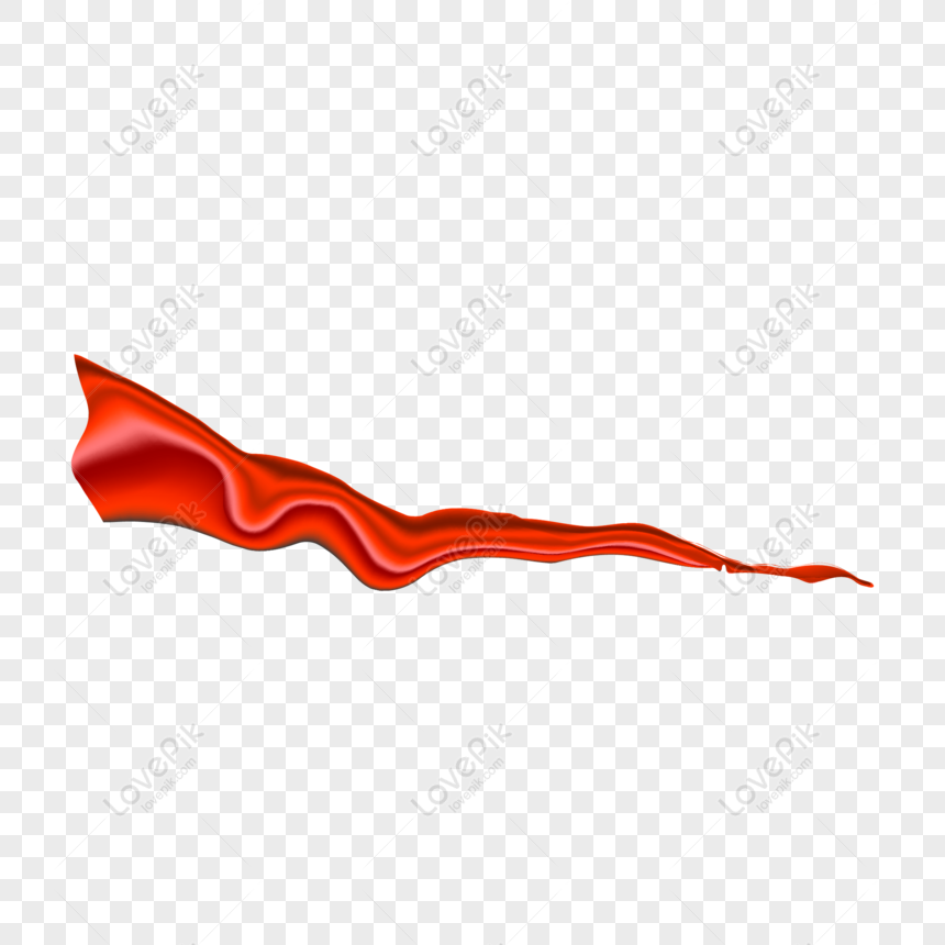 Free Realistic Red Cloth Ribbon Chinese Style Red Streamer, Vector,  Realistic, Red Cloth PNG Transparent Image PNG & AI image download - Lovepik