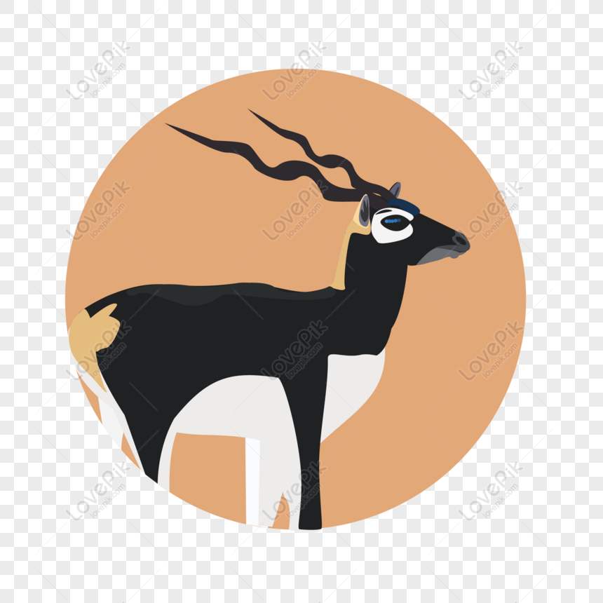 Free Comic Hand Drawn Animal Black And White Deer Forest Animals PNG Image  Free Download PNG & AI image download - Lovepik