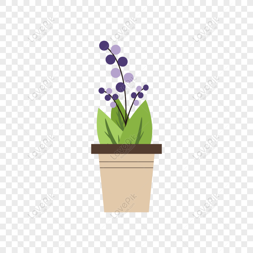 Free Hand Drawn Cartoon Flower Pots For Commercial Elements PNG Transparent  PNG & AI image download - Lovepik