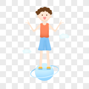 Lively Cartoon Girl Character Png PNG Image And Clipart Image For Free ...