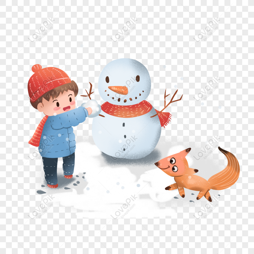 Free Winter Snowman Fairy Tale Illustration Png Psd Image Download Lovepik