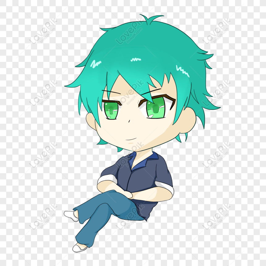 Free Original Hand Painted Q Version Of The Character Cute Boy Can Be PNG  Image PNG & PSD image download - Lovepik