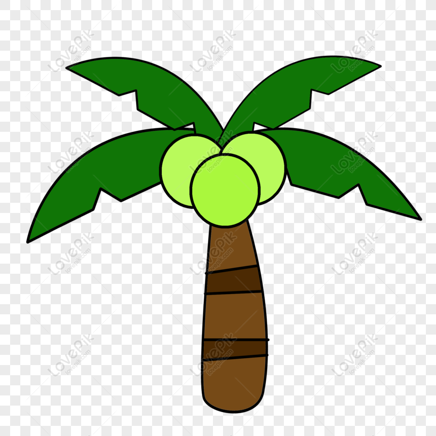 Gratis Dibujos Animados Minimalista Lindo Creativo árbol De Coco Planta PNG  & PSD descarga de imagen _ talla 2000 × 2000px, ID 832393047 - Lovepik