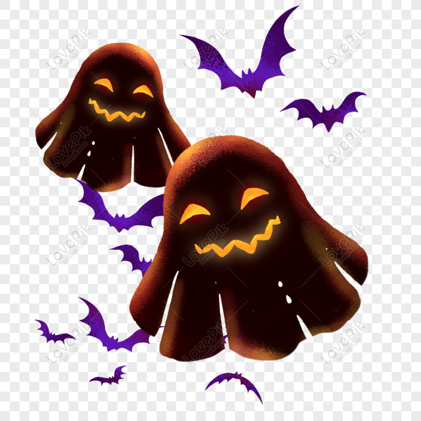 Hình ảnh Phim Hoạt Hình Halloween Vẽ Tay Hoạt Hình Dễ Thương Ghost Ghost  PNG Miễn Phí Tải Về - Lovepik