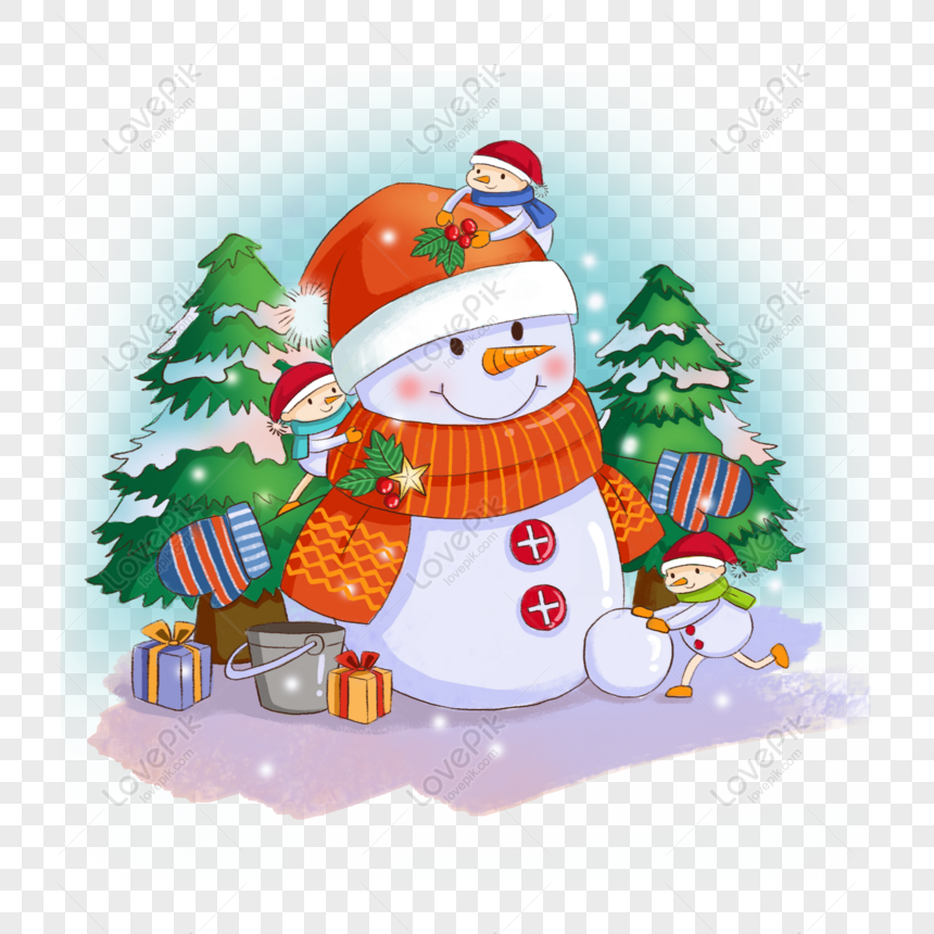 Gratis Elementos De Boutique De Escena De Muneco De Nieve De Navidad Cr Png Psd Descarga De Imagen Talla 2000 2000px Id 832401177 Lovepik