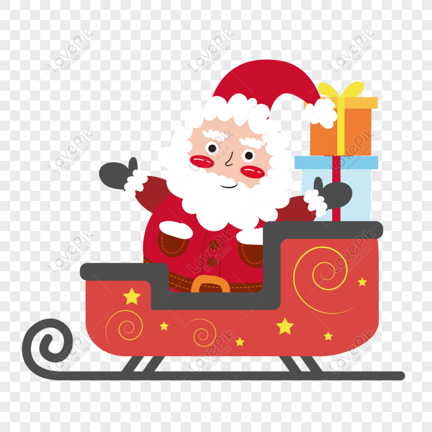 Gratis Dibujos Animados Lindo Santa Claus Regalo Trineo Invierno Nevand PNG  & AI descarga de imagen _ talla 2000 × 2000px, ID 832403321 - Lovepik