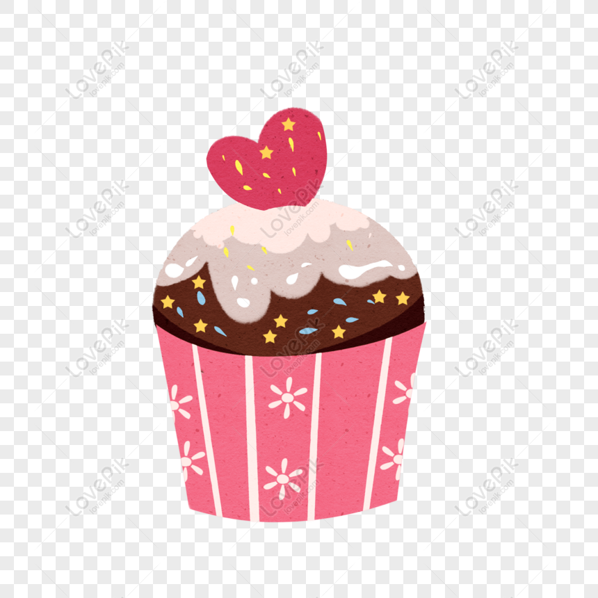Free Gourmet Cupcakes Cartoon Delicious Illustration Elements PNG  Transparent PNG & PSD image download - Lovepik