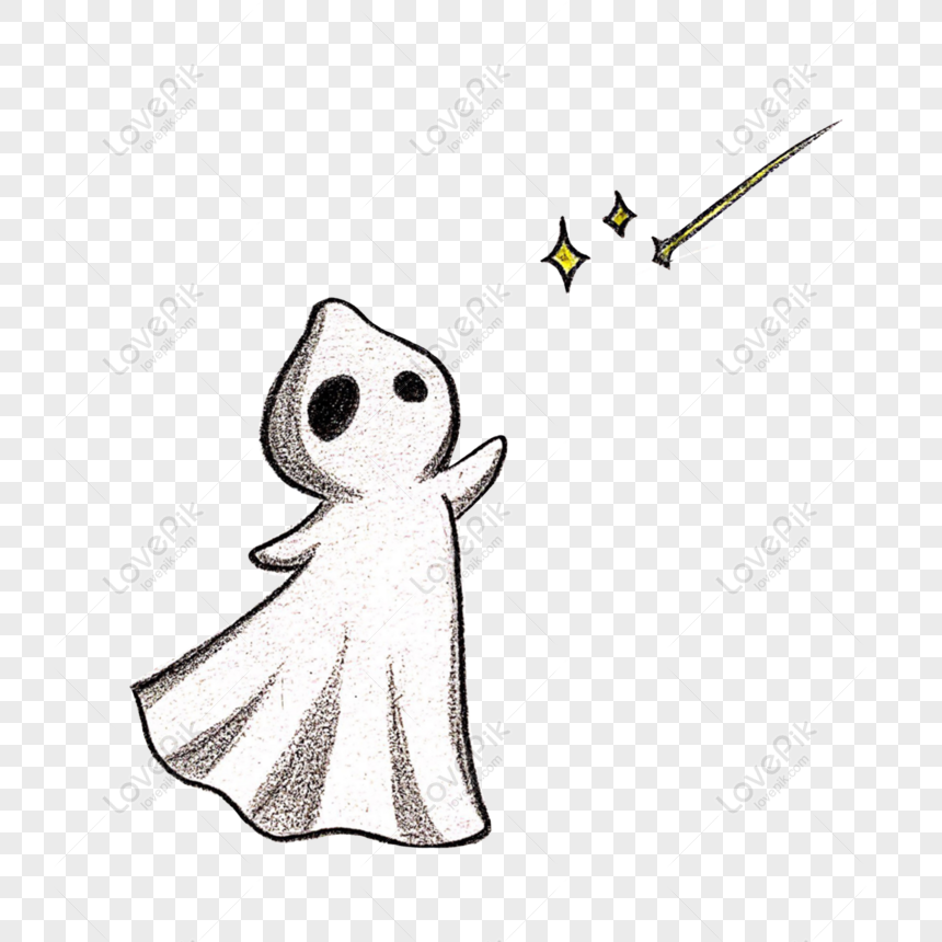 Free Cute Funny Halloween Ghost Elements PNG Picture PNG & PSD image  download - Lovepik