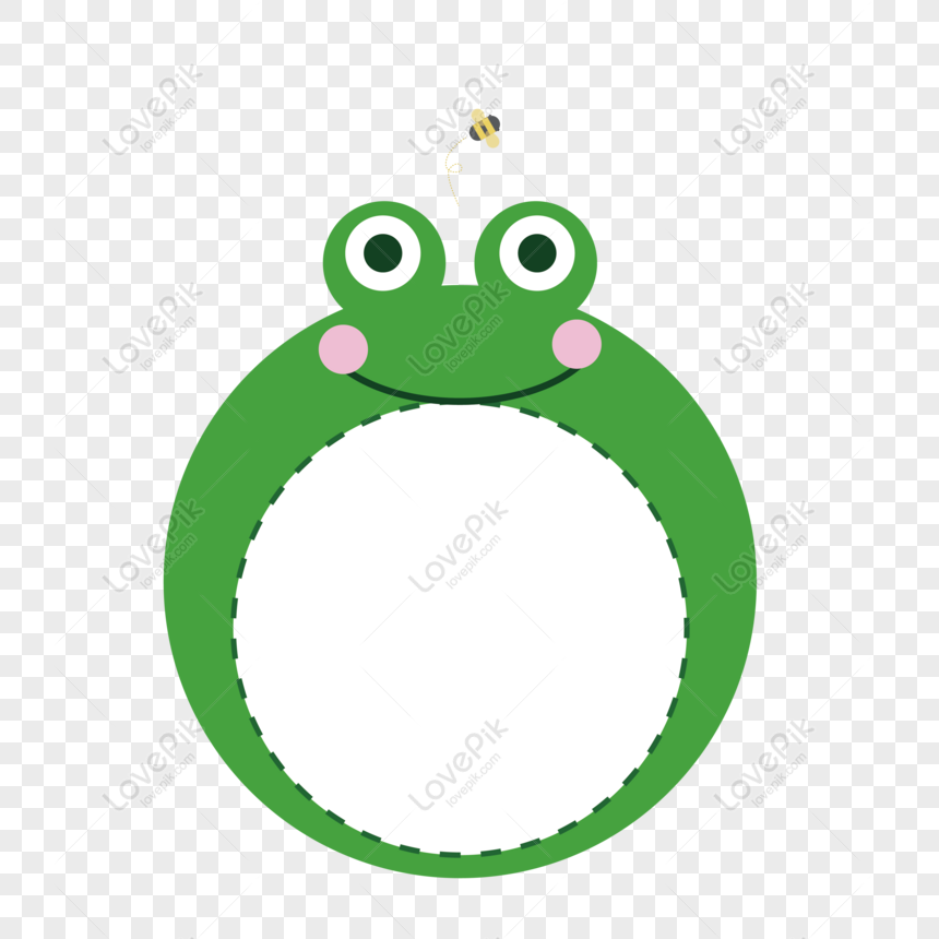 Hình nền động chú ếch nhảy dù siêu dễ thương
