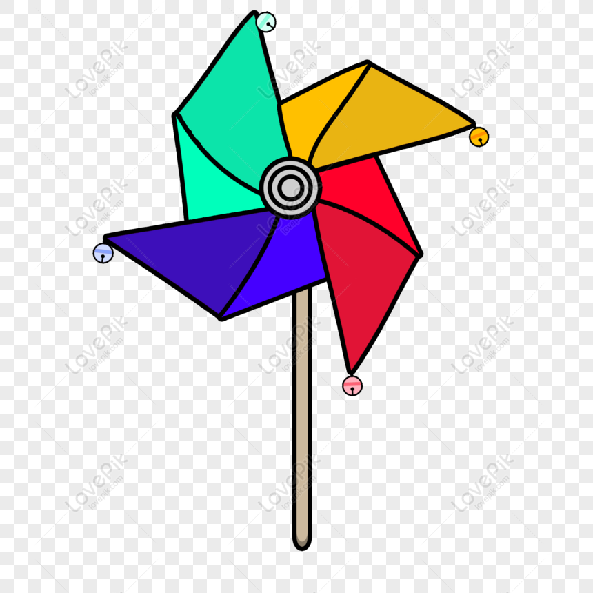 Desenho de Moinho de vento pintado e colorido por Usuário não