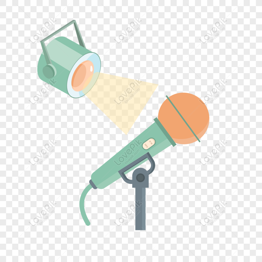 Cartoon Microphone Images, HD Pictures For Free Vectors Download -  