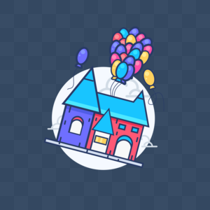 Flying House Images, HD Pictures For Free Vectors & PSD Download -  
