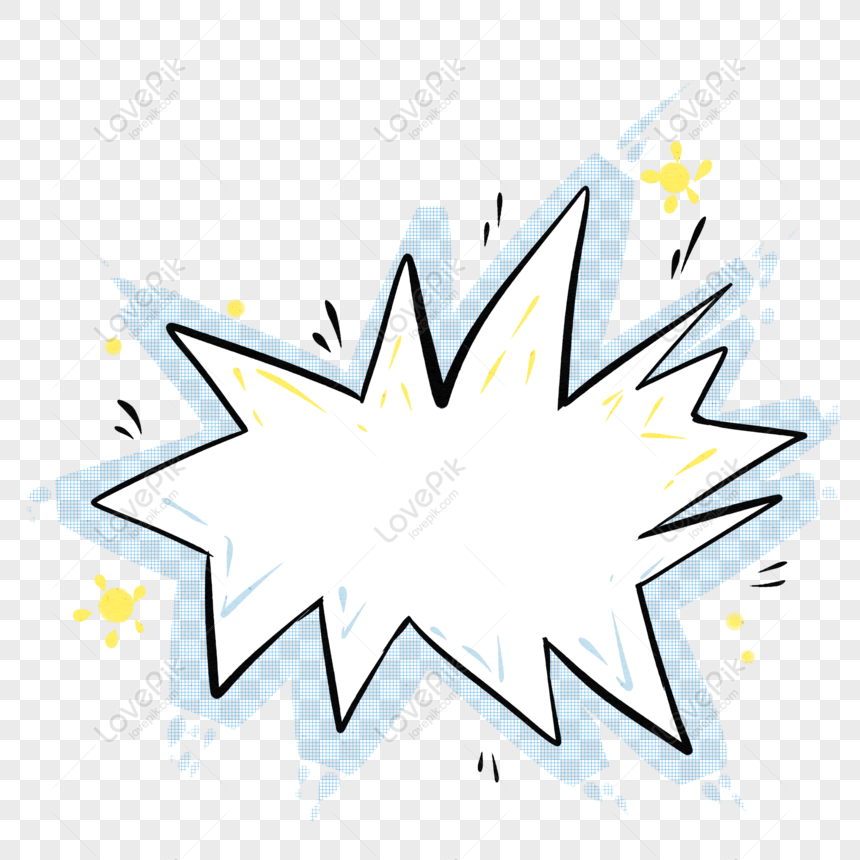 Explosion Explosion Sign Star Shape Png Element PNG Images