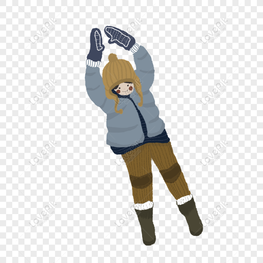 Free Girl Wearing A Long Trousers Illustration Design Free PNG PNG & PSD  image download - Lovepik