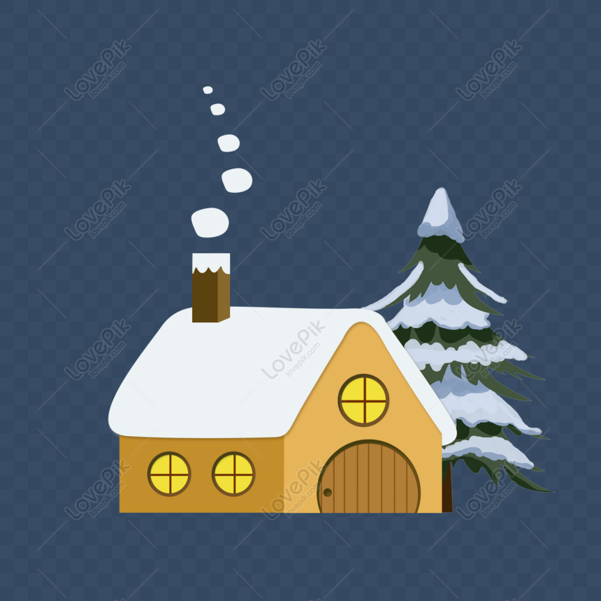 Free Winter Snow House Small Fresh Design With Commercial Elements ...