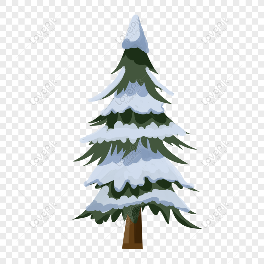 Gambar Animasi Pohon Pinus