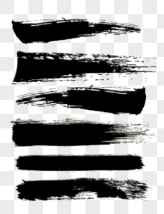 Black Brush Stroke Vector Free PNG And Clipart Image For Free Download ...