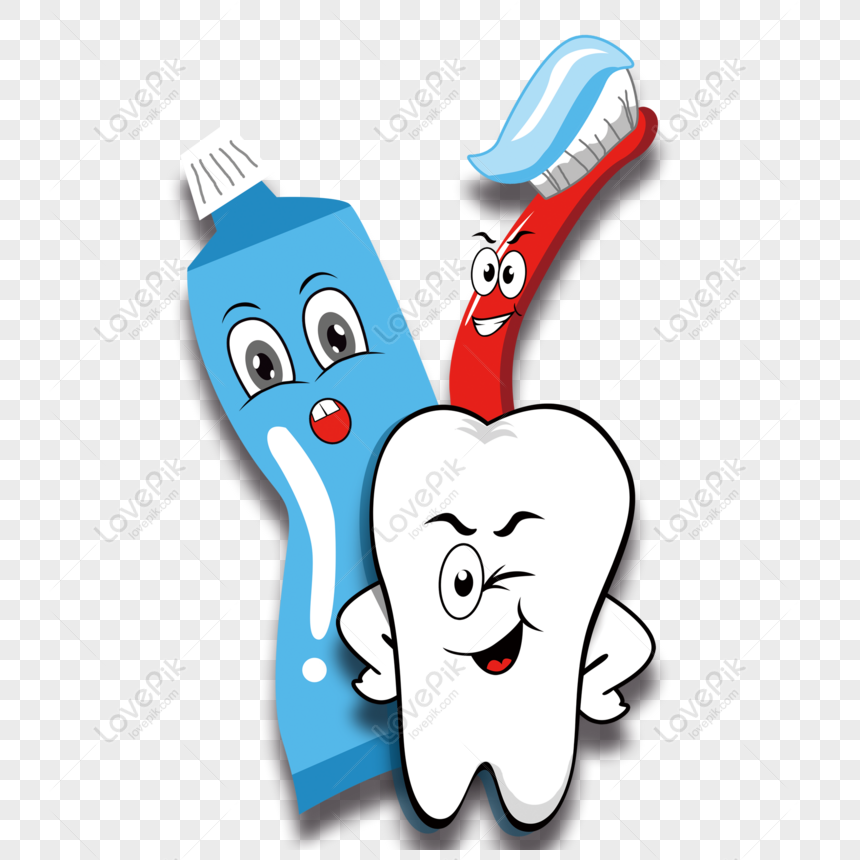 Free Cute Toothbrush Toothpaste Love Tooth Day Original Element PNG Image  Free Download PNG & PSD image download - Lovepik