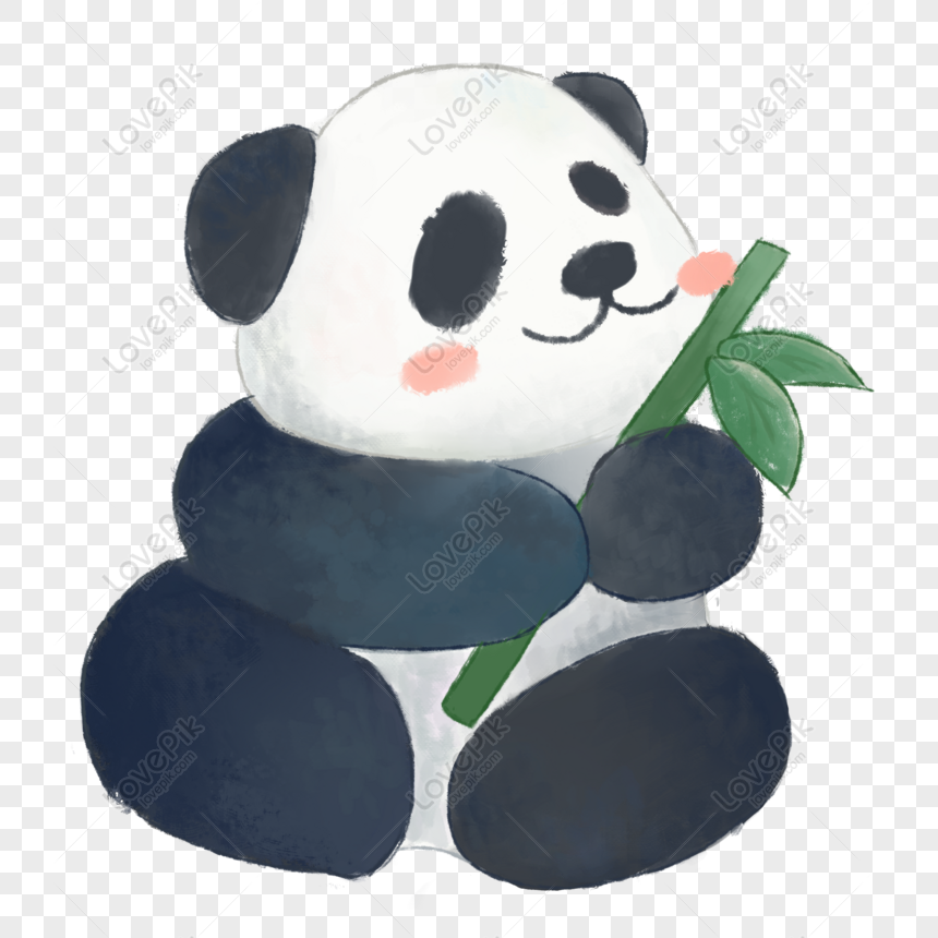 Free Guardian Cartoon Panda Original Element PNG Image Free Download ...