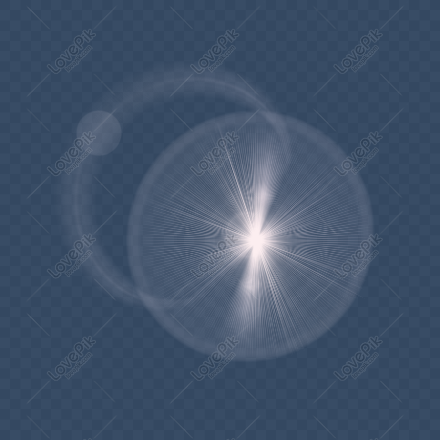 Free Hand Painted Camera Flare Decoration PNG Picture PNG & PSD image ...