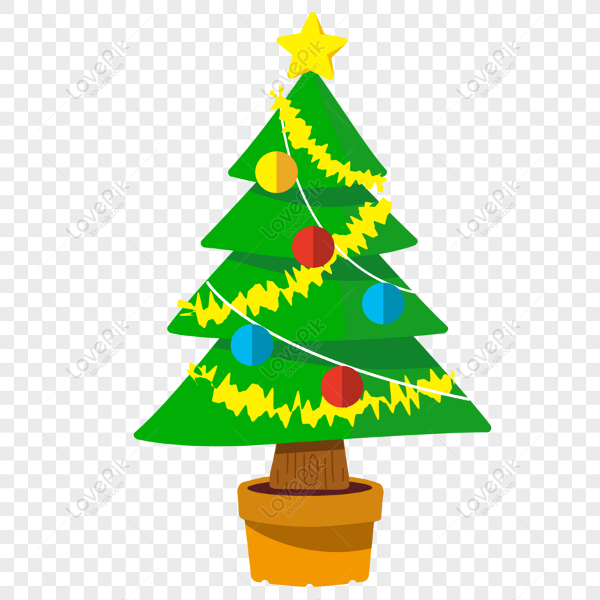 Arbol De Navidad Vectorial PNG ,dibujos árbol De Dibujos Animados, Dibujo De  Arbol, árbol De Navidad PNG y Vector para Descargar Gratis
