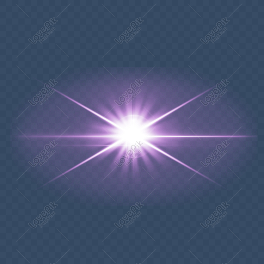 Фиолетовые лучи видимой