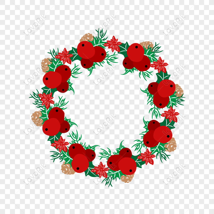 free vector christmas berry element garland png ai image download size 2000 2000 px id 832497672 lovepik lovepik