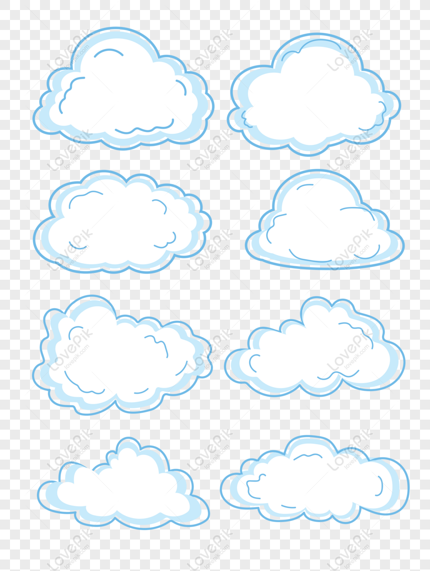 Hình ảnh Gói Biểu Thức đám Mây đám Mây Hình Người đám Mây Hoạt Hình đám Mây  Dễ Thương PNG , đám Mây, Hạnh Phúc, Thương PNG miễn phí tải tập tin
