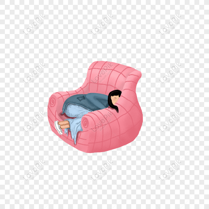 Free Sleeping Girl On The Couch PNG Image Free Download PNG & PSD image ...