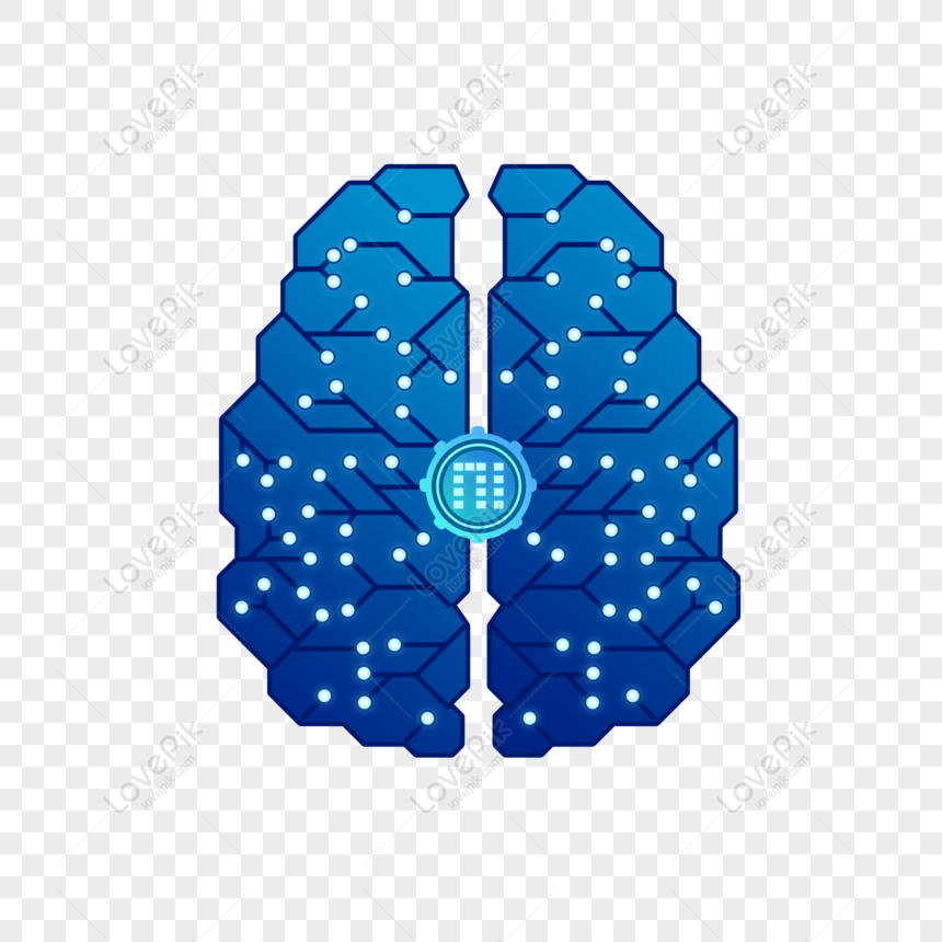 Gratuit Element De Cerveau Humain De Lintelligence Artificielle Bleu Ve Png Psd Telecharger D Image Taille 00 00px Id Lovepik