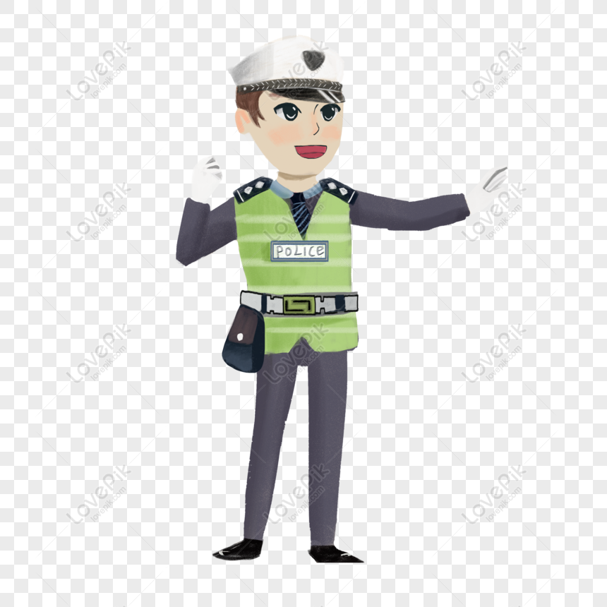 Cartoon Traffic Police Images, HD Pictures For Free Vectors Download -  
