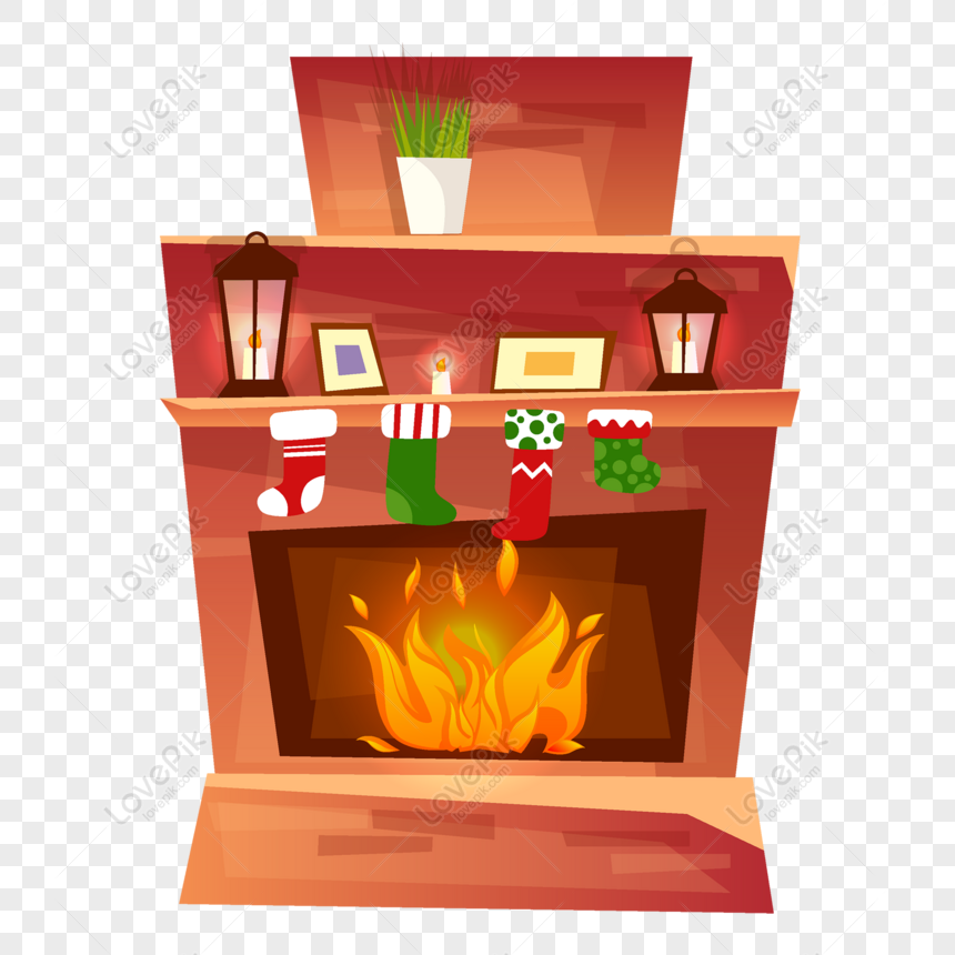 Free Christmas Fireplace Original Elements PNG Picture PNG & AI image  download - Lovepik