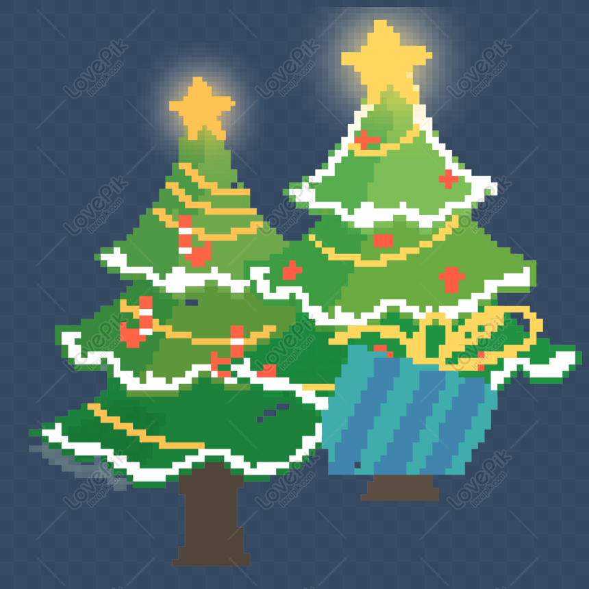 Grátis Árvore De Natal Retro Pixelizada Dos Anos 80 Design De Presente PNG  & PSD de imagem baixar _ tamanho 2000 × 2000px, ID 832612167 - Lovepik