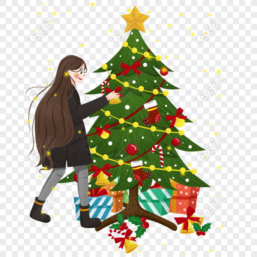 Cô gái nhỏ đáng yêu trang trí cây thông Giáng Sinh sẽ hòa mình cùng không khí lễ hội đang đến rất gần. Những hình ảnh xinh xắn này sẽ đem lại cho bạn nụ cười tươi tắn và được trải nghiệm những giây phút tuyệt vời cùng gia đình và bạn bè.
